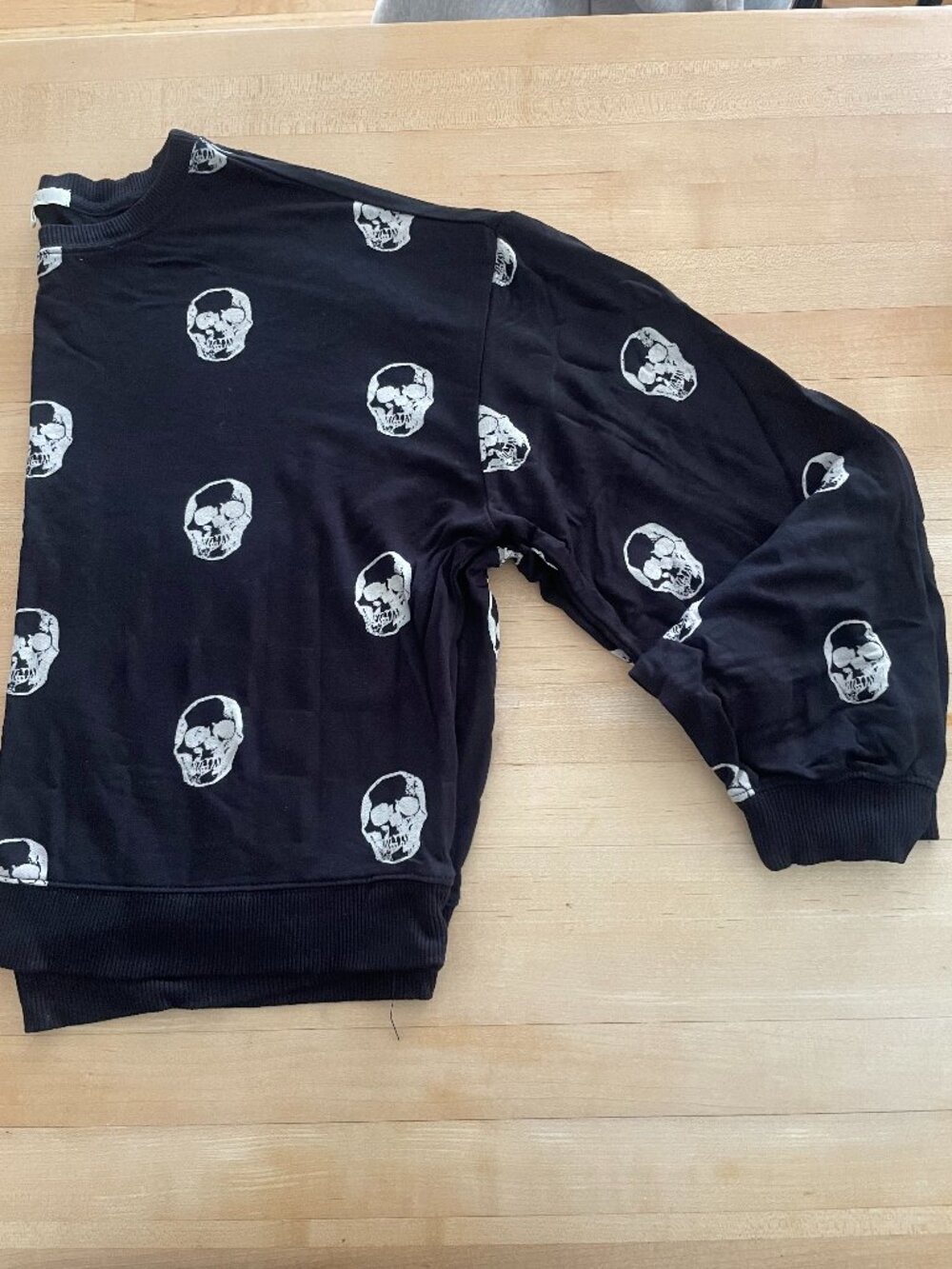 Z Supply Skull Print Crewneck